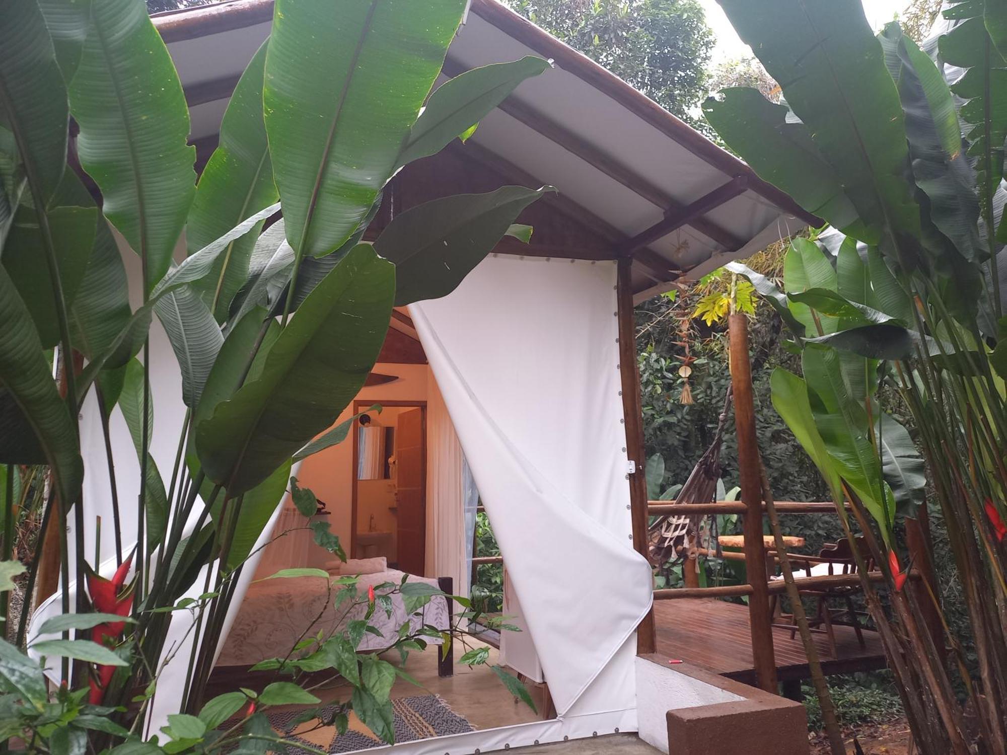 Bangalo Na Acqua Jungle Lodge Abraão Dış mekan fotoğraf