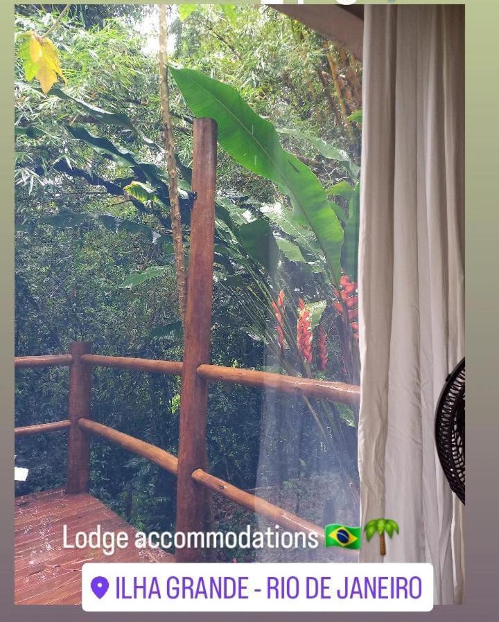 Bangalo Na Acqua Jungle Lodge Abraão Dış mekan fotoğraf
